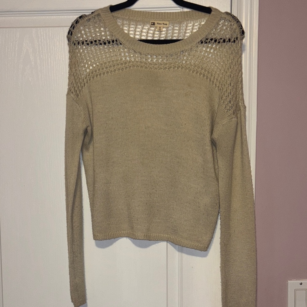 Tan Knit Sweater